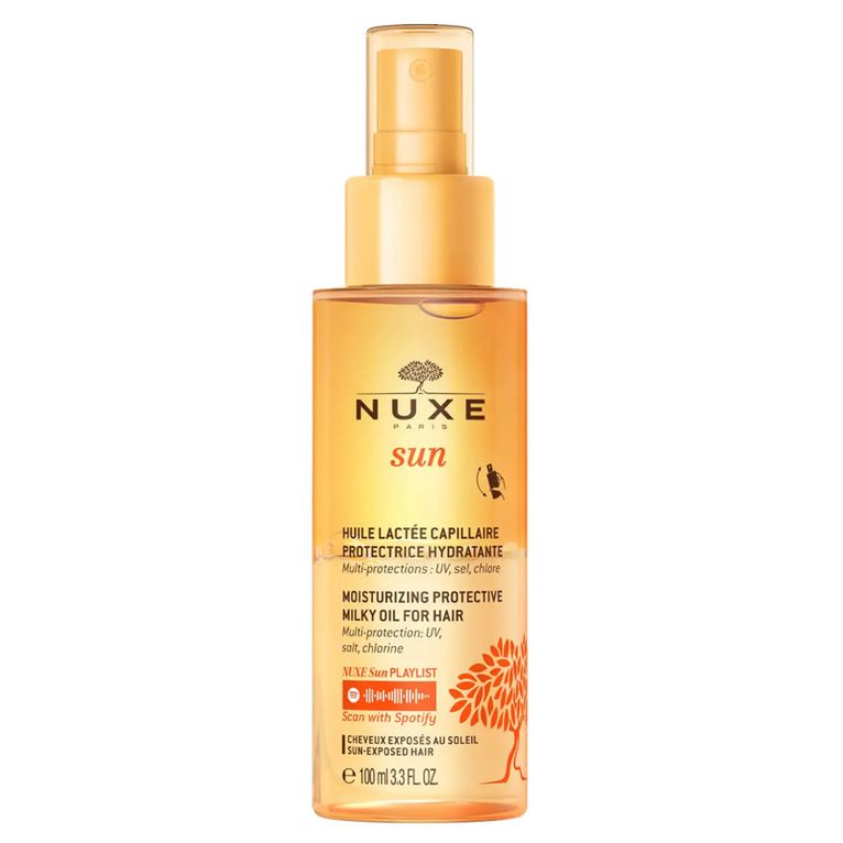 nuxe sun huile lactee capillaire 100 ml