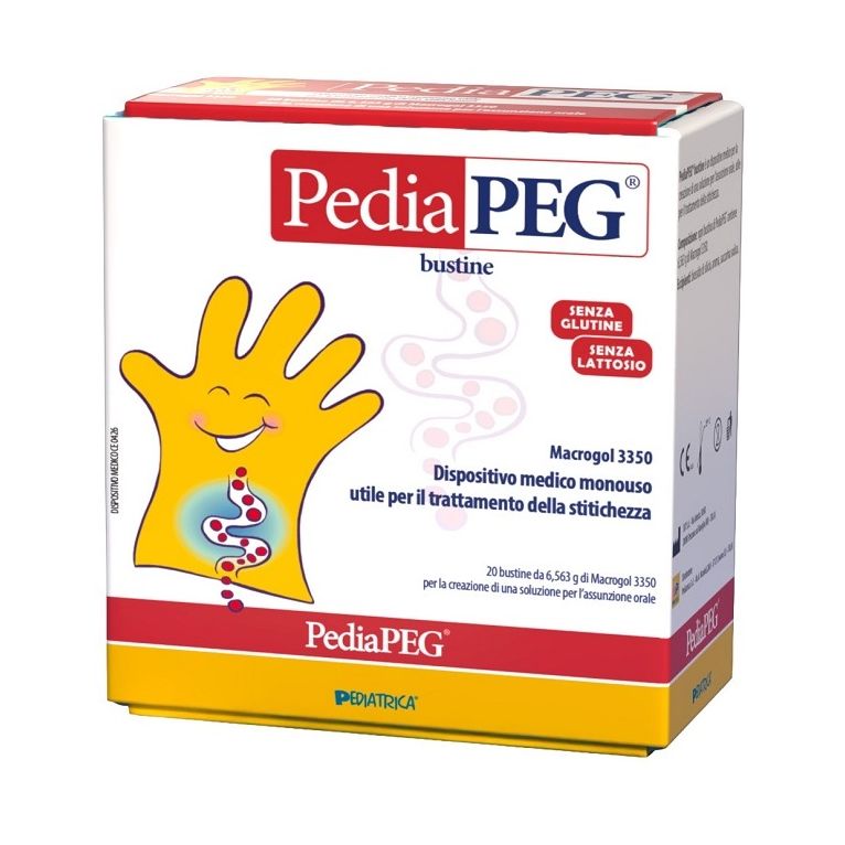 pediapeg 20 bustine senza glutine e lattosio