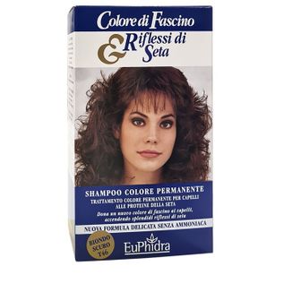 EUPHIDRA COLORE DI FASCINO & RIFLESSI DI SETA SHAMPOO COLOREPERMANENTE 46 BIONDO SCURO 120 ML