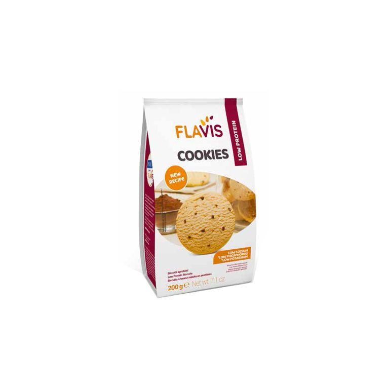 flavis cookies biscotti aproteici 200 g