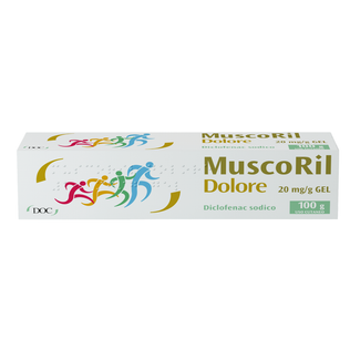 MUSCORIL DOLORE gel 100 g 20 mg/g