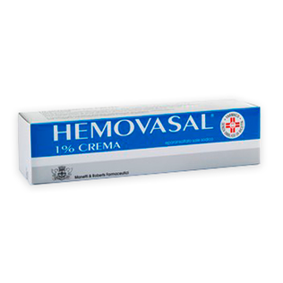 HEMOVASAL crema derm 30 g 1%