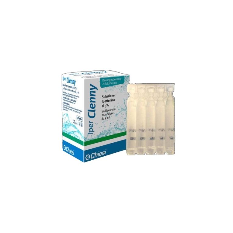 iper clenny soluzione ipertonica monodose 20 flaconi 5 ml