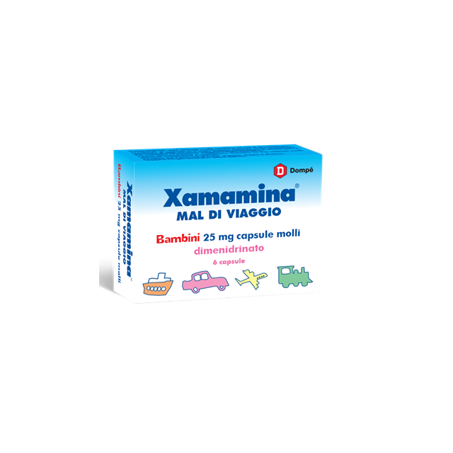 xamamina-mal-di-viaggio-bb-6-cps-molli-25-mg