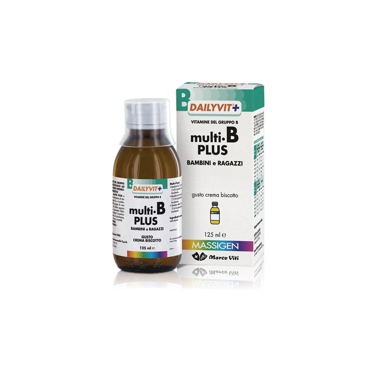 massigen multi-b plus vitamine del gruppo b 125 ml