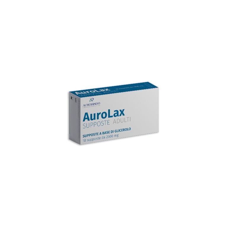 supposte aurolax glicerolo 2500 mg 18 supposte