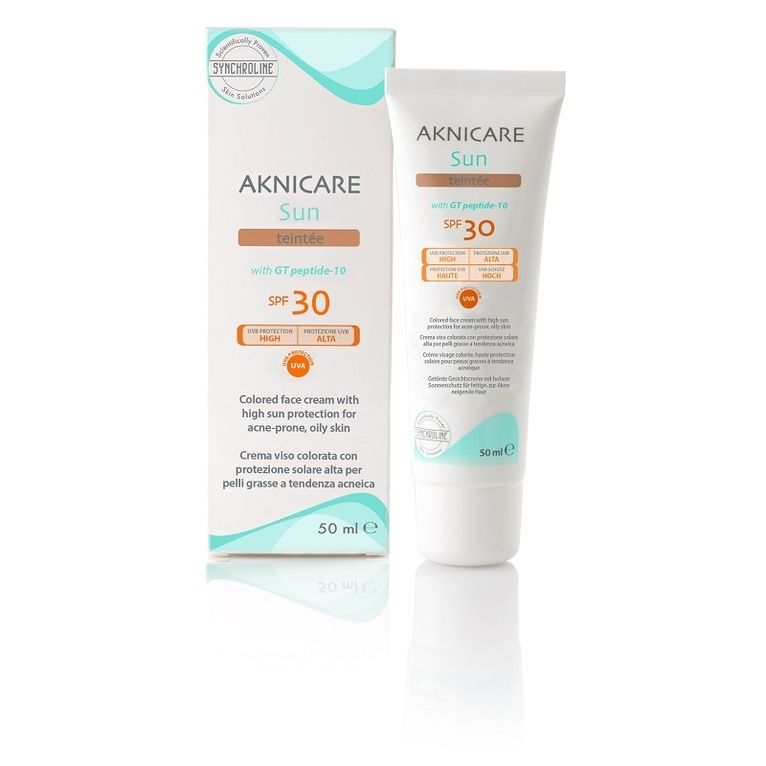 aknicare sun teintee spf 30 50 ml