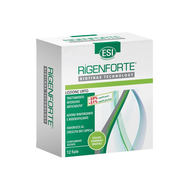 esi rigenforte lozione urto 12 fiale da 10 ml