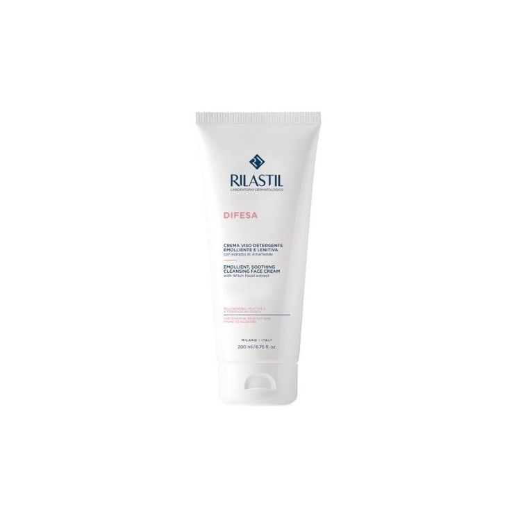 rilastil difesa crema viso detergente emolliente e lenitiva200 ml