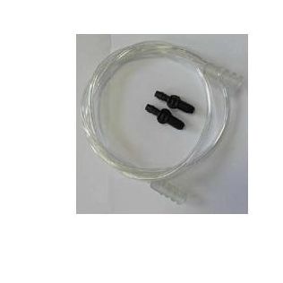 TUBO PER AEROSOL LUNGHEZZA 1,5 M + RACCORDO FEMMINA/FEMMINA+ 2 ADATTATORI