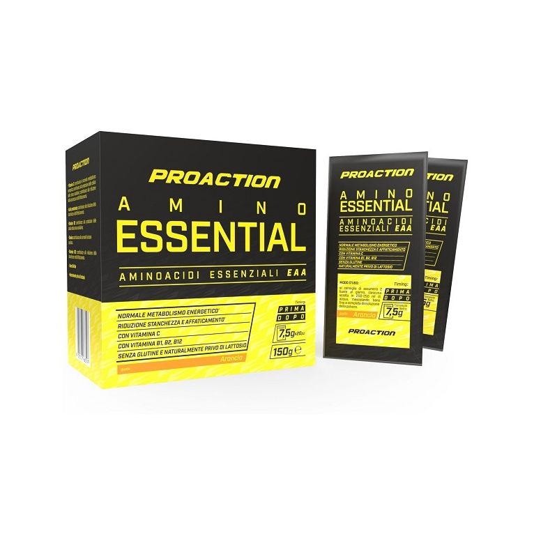 proaction pro amino essential 20 bustine da 7,5 g