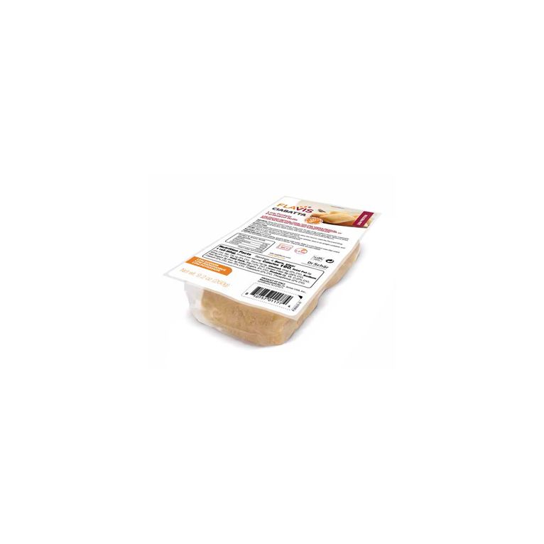 flavis ciabattine panini bianchi aproteici 4 pezzi da 65 g