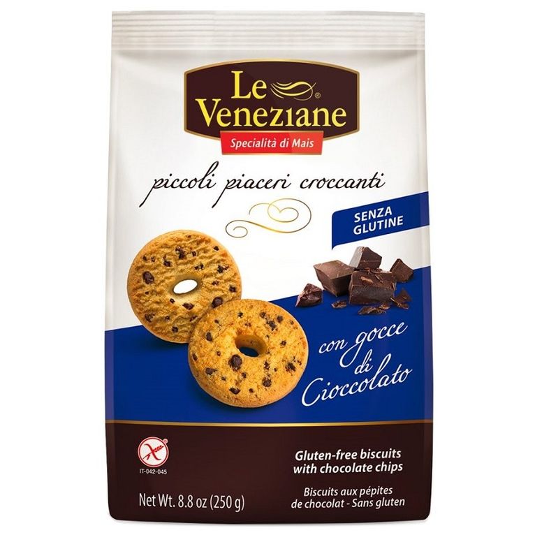 le veneziane biscotti gocce di cioccolato 250 g