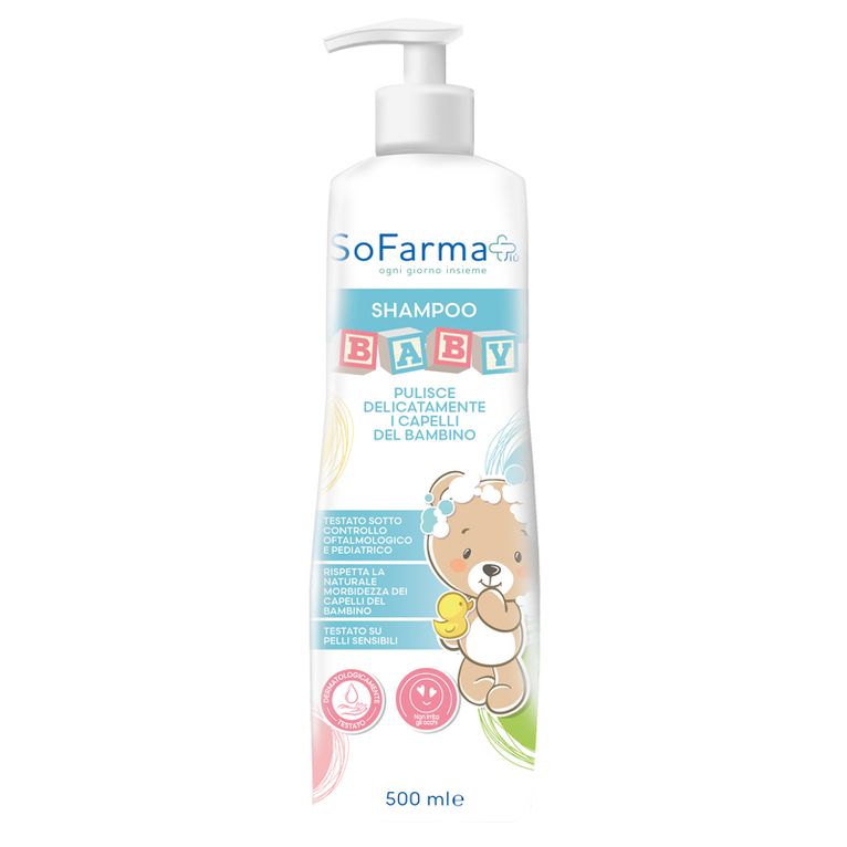 shampoo baby 500 ml sofarmapiu'