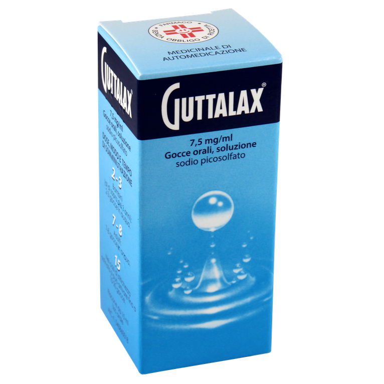 guttalax orale gtt 15 ml 7,5 mg/ml