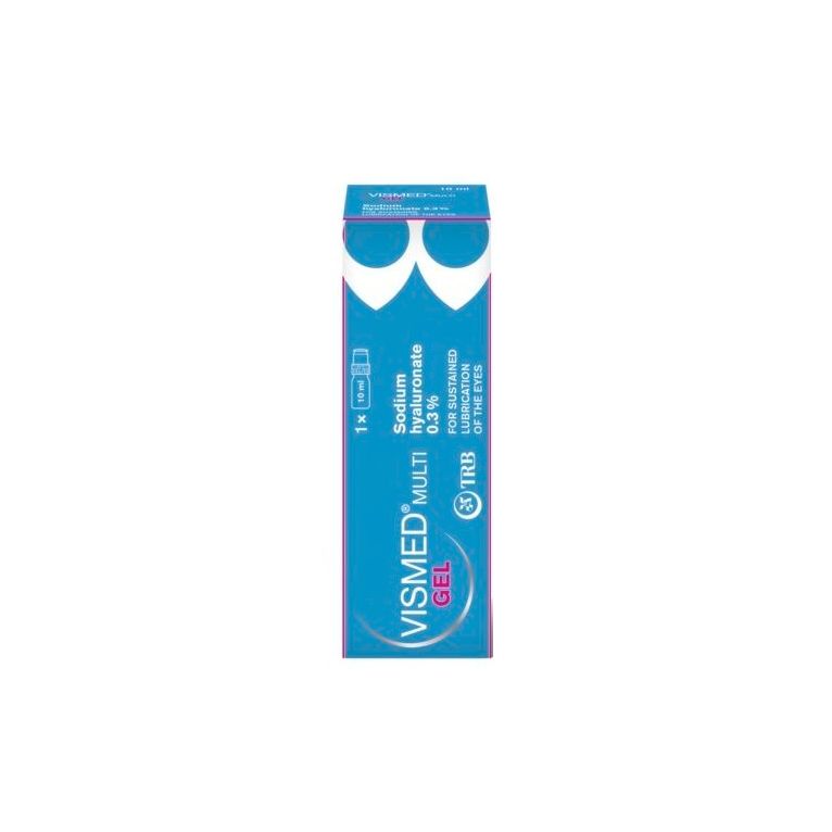 collirio lubrificante vismed gel multi acido ialuronico 0,3%10 ml