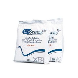 SACCA DI DRENAGGIO DA LETTO PER INCONTINENZA UROSYSTEM TUBO130 CM CON SCARICO 30 PEZZI