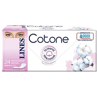 LINES COTONE PROTEGGISLIP DISTESI 24 PEZZI