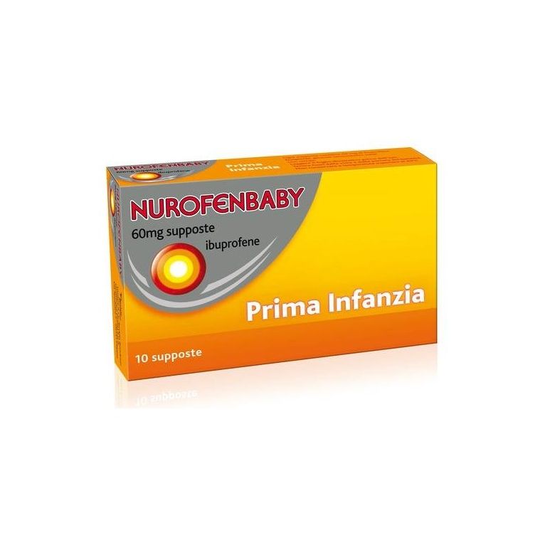 nurofenbaby 10 supp 60 mg prima infanzia