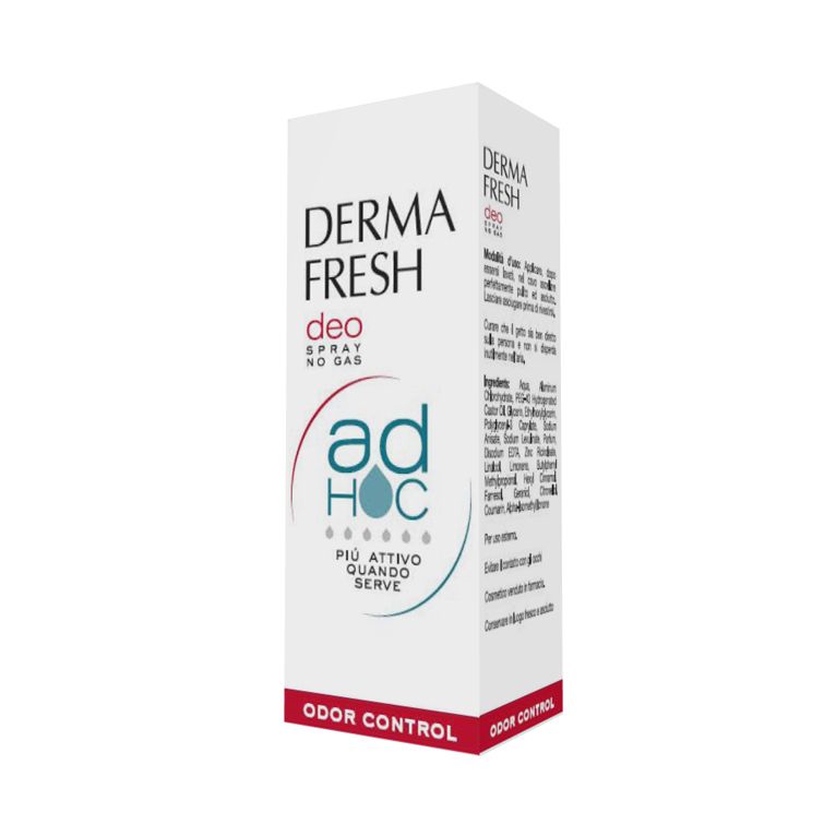 dermafresh deo spray no gas ad hoc odor control deodorante 100 ml