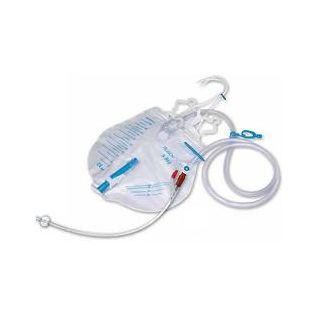 KIT PER CATETERISMO VESCICALE CON CATETERE PROFILCATH IN SILICONE SILKOMED A PERMANENZA DIAMETRO CH16 PRECONNESSO CON SISTEMA DI DRENAGGIO CON KIT DI POSIZIONAMENTO