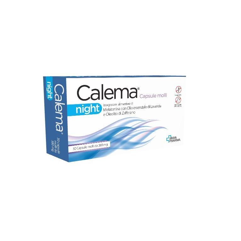 calema night 30 capsule molli