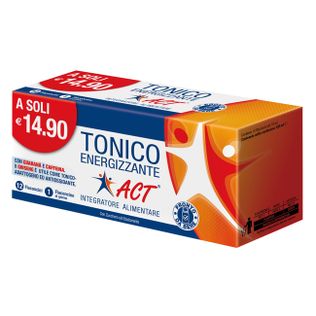 TONICO ENERGIZZANTE ACT 12 FLACONCINI DA 10 ML