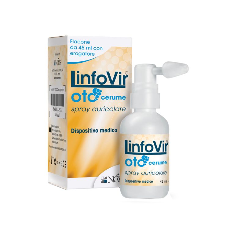 linfovir oto cerume spray auricolare 45 ml