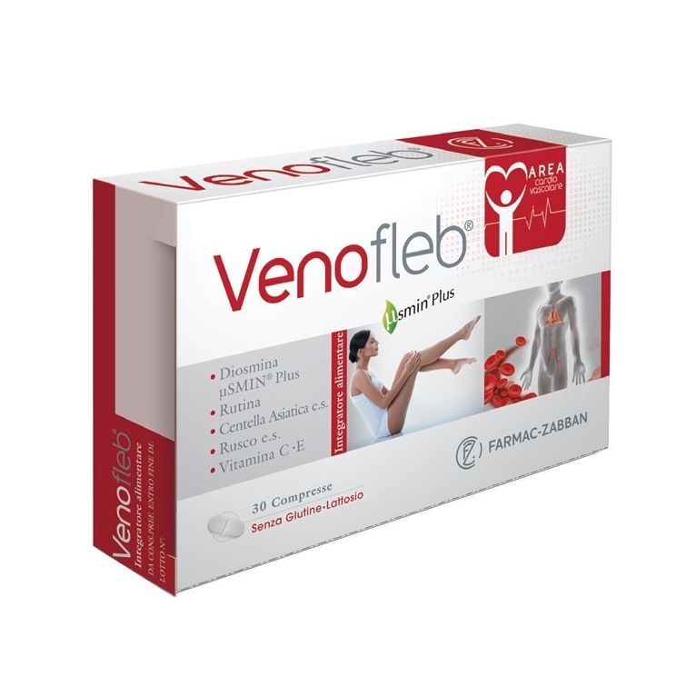venofleb 30 compresse senza glutine senza lattosio