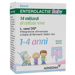 ENTEROLACTIS BABY 0+ GOCCE 8 ML