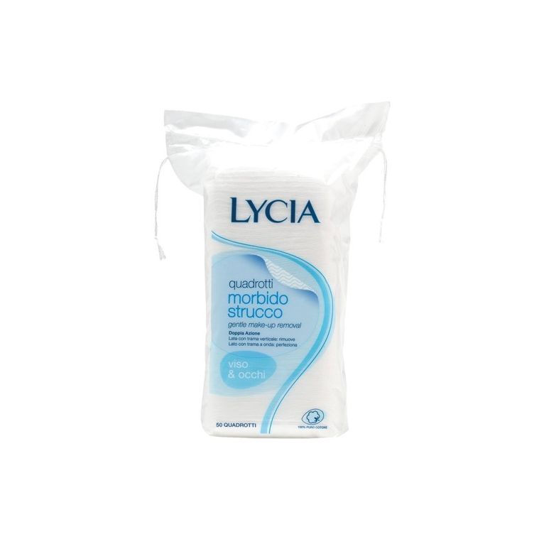 lycia 50 quadrotti cotone striscia 12 pezzi