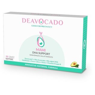 DEAVOCADO MAMI DHA SUPPORT 30 SOFTGEL