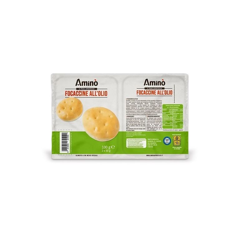 amino' focaccine olio 100 g