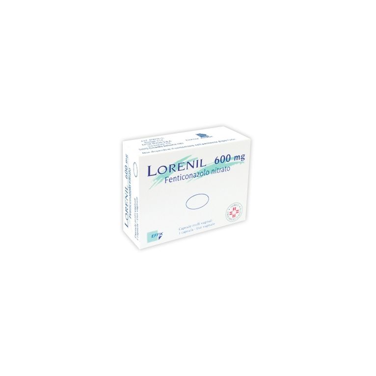 lorenil 1 cps molli vag 600 mg
