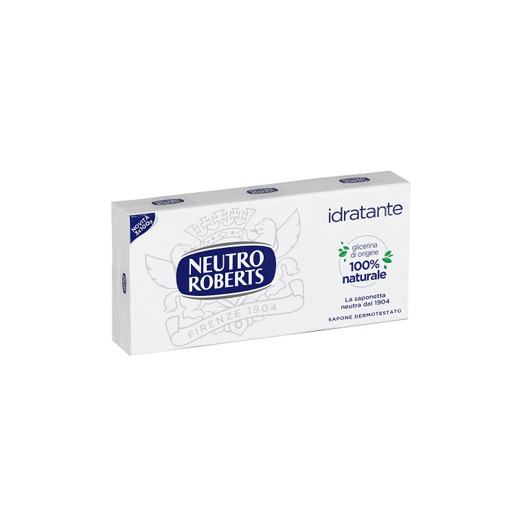 neutro roberts sapone solido tris 3 pezzi da 100 g