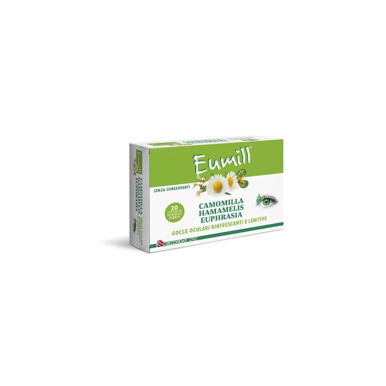 eumill gocce oculari 20 flaconcini monodose 0,5 ml