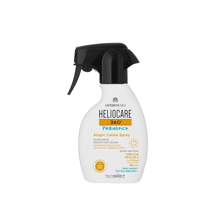 heliocare 360 ped atopic spf 50 lotion spray 250 ml