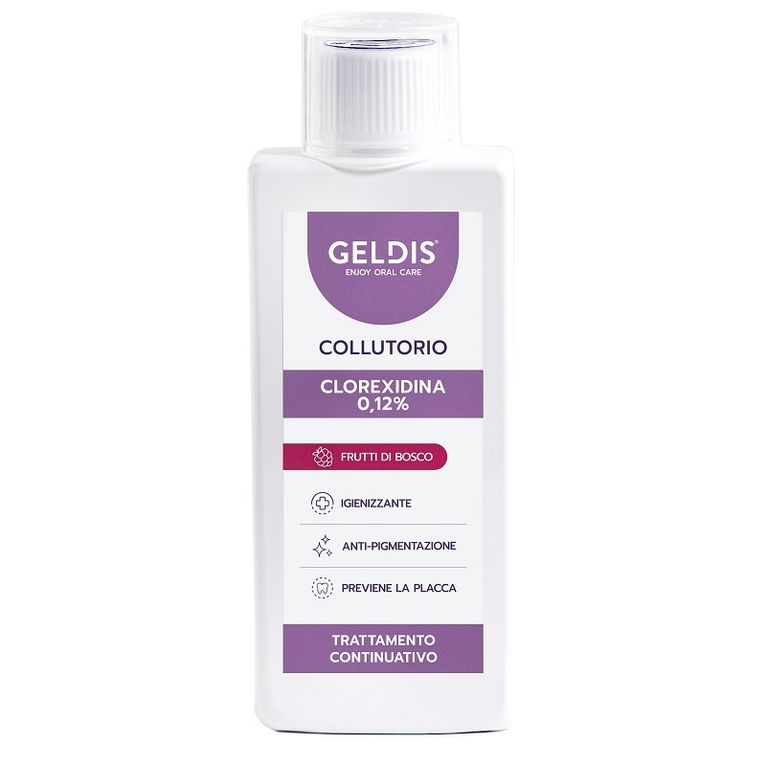 geldis clorexidina 0,12% frutti di bosco 200 ml