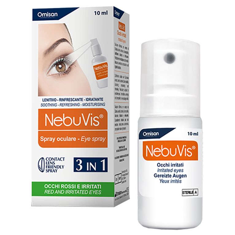 nebuvis occhi irritati spray 10 ml 1 pezzo