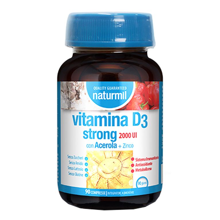 naturmil vitamina d3 strong 2000 ui 90 compresse