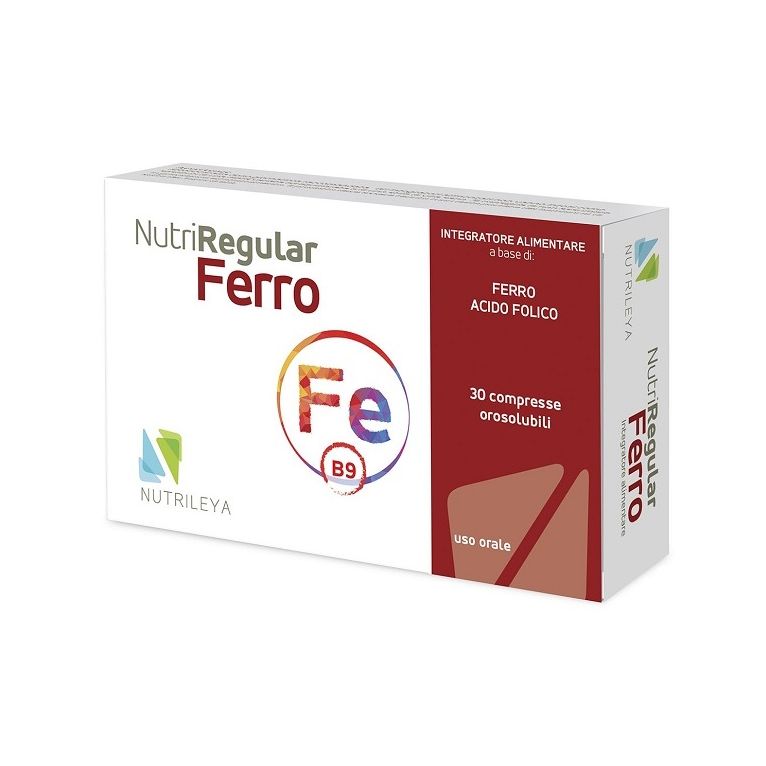 nutriregular ferro 30 compresse orosolubili