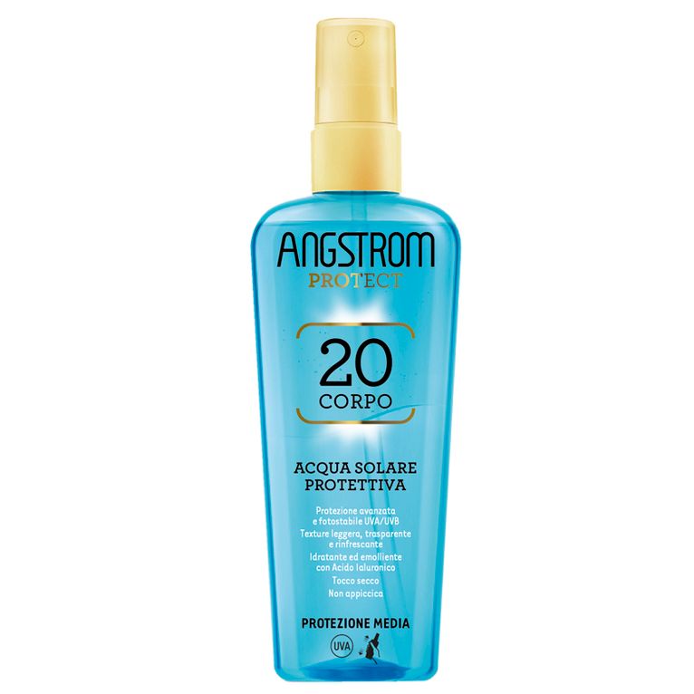 angstrom acqua solare protettiva spf 20 140 ml
