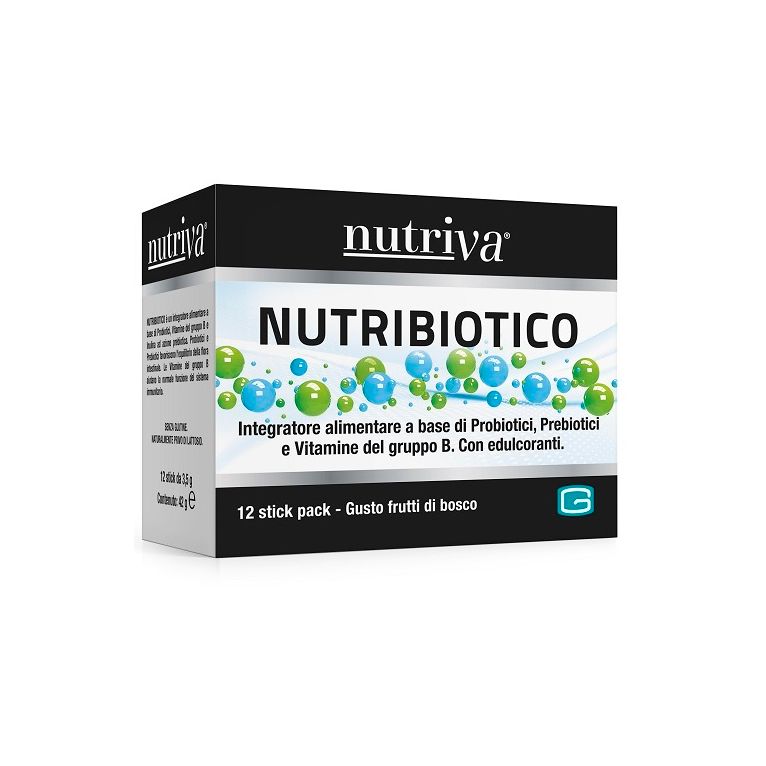 nutriva nutribiotico 12 stick pack