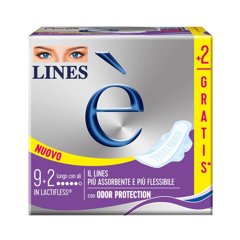 lines e' lungo carry pack 9 + 2 pezzi