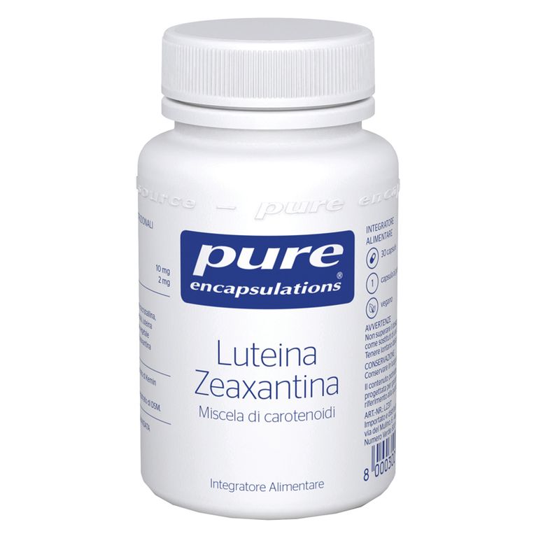 pure encapsulations luteina/zeaxantina 30 capsule