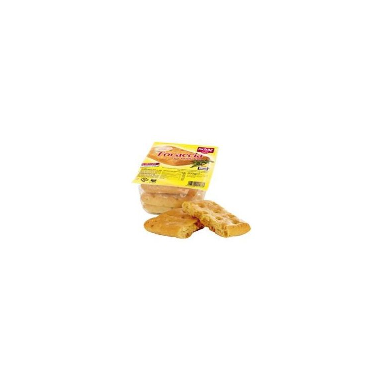 schar focaccia con rosmarino senza lattosio 200 g