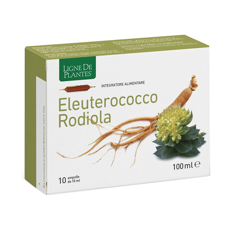 eleuterococco rodiola 10 ampolle bevibili da 10 ml