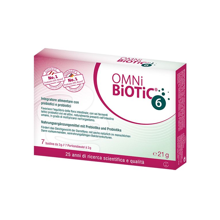 omni biotic 6 polvere 7 bustine da 3 g