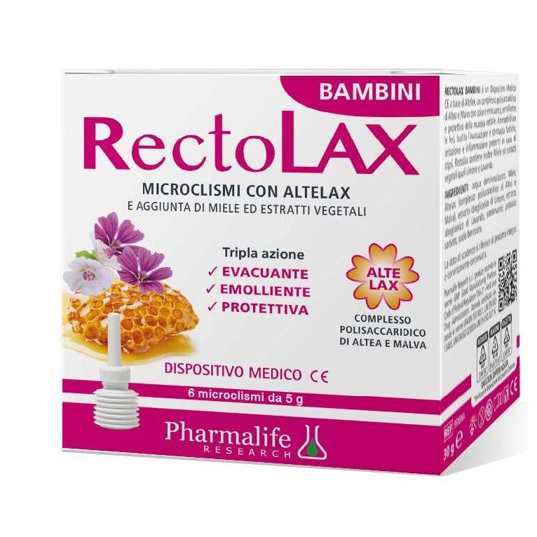 rectolax bambini microclismi 6 pezzi da 5 g