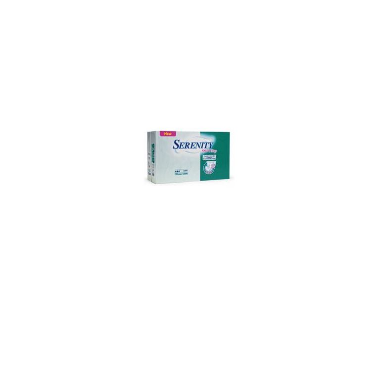 pannolone per incontinenza serenity softdry formato super taglia medium 30 pezzi